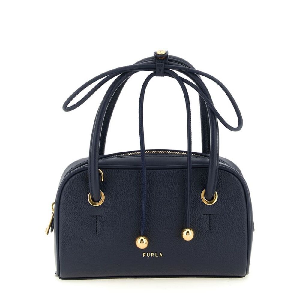 Furla Blue Calfskin Women's Handbag